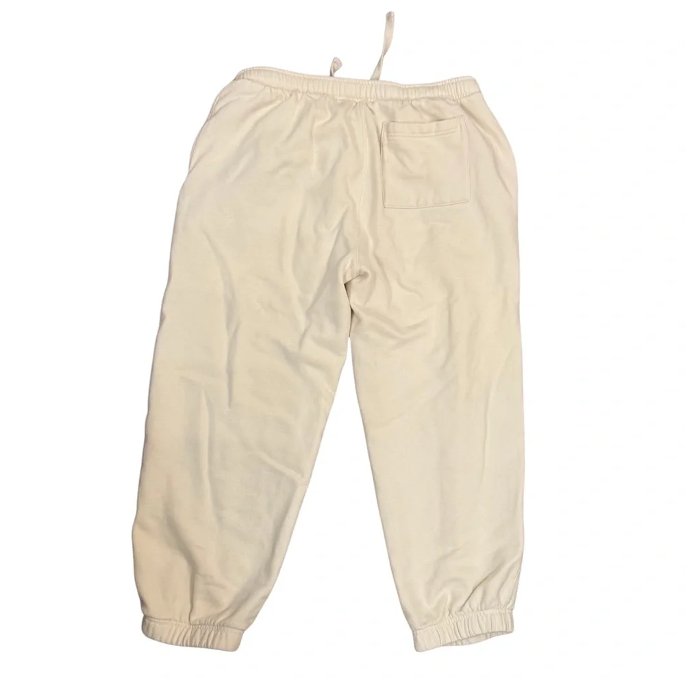 Aeropostale Off-White Fleece Joggers - Picture 3 of 5